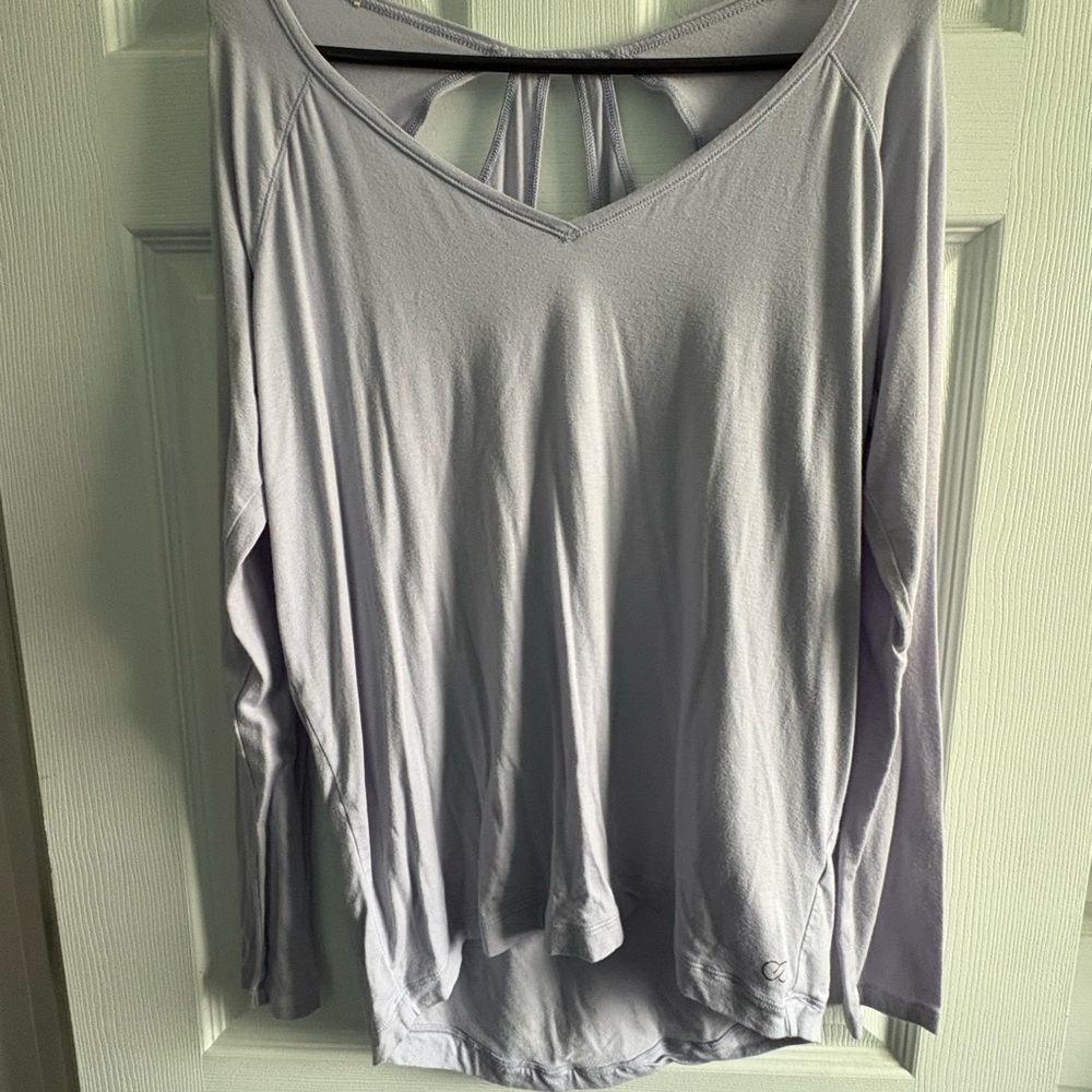 CALIA by Carrie Underwood Light Purple Long Sleeve Top